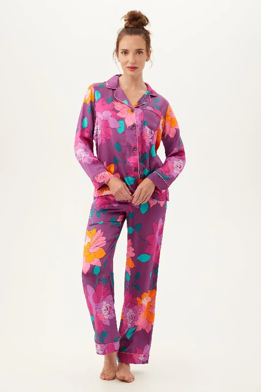 EVENING BLOOM LONG SLEEVE CLASSIC PJ SET