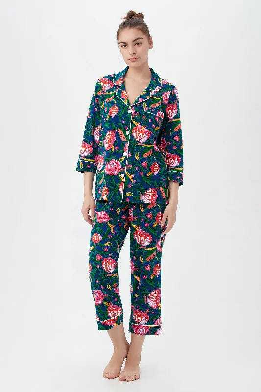 INDIA GARDEN CROPPED PJ SET