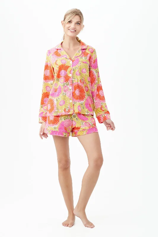 WARM SAND BOTANICAL SHORTY PJ