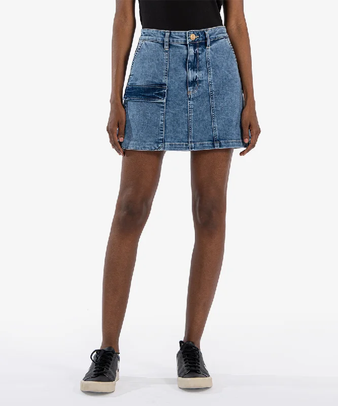 Zoe Denim Skirt