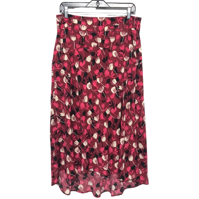 Skirt Maxi By Cabi In Red, Size: 8