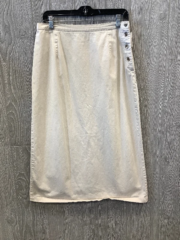 Skirt Maxi By Christopher And Banks In Tan, Size: 12