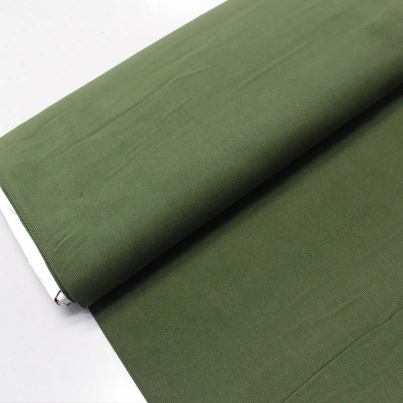 Dressmaking Cotton Corduroy - Olive Green