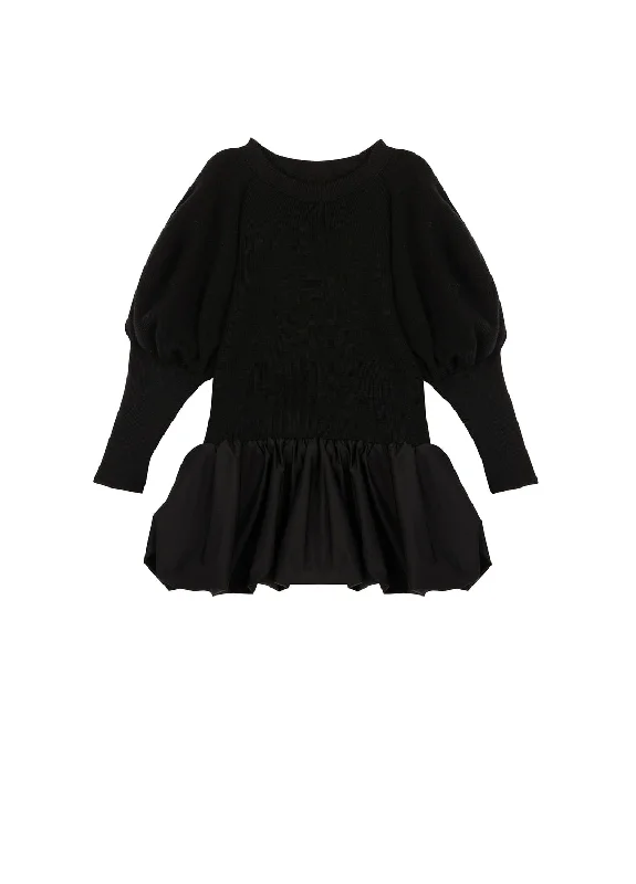 JNBY BLACK SWEATER DRESS