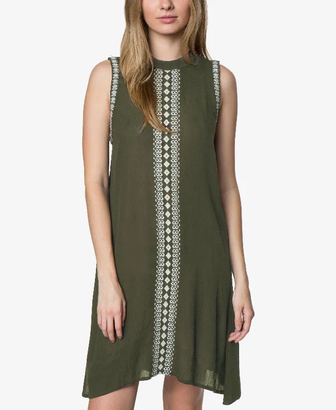 Oneill Juniors Yasmine Embroidered Shift Dress