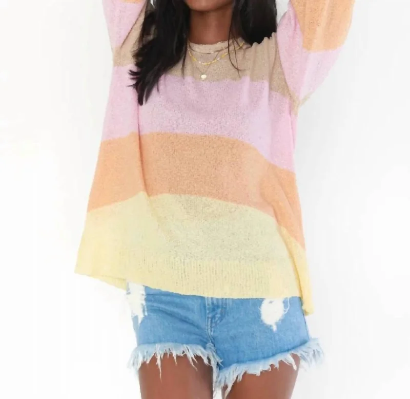 Pismo Sweater in Sunny Stripe