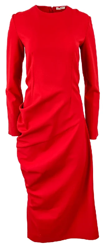 The Row Lucienne Dress in Red