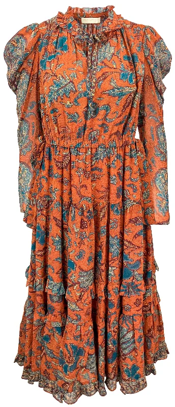 Ulla Johnson Beatrice Dress in Baked Clay