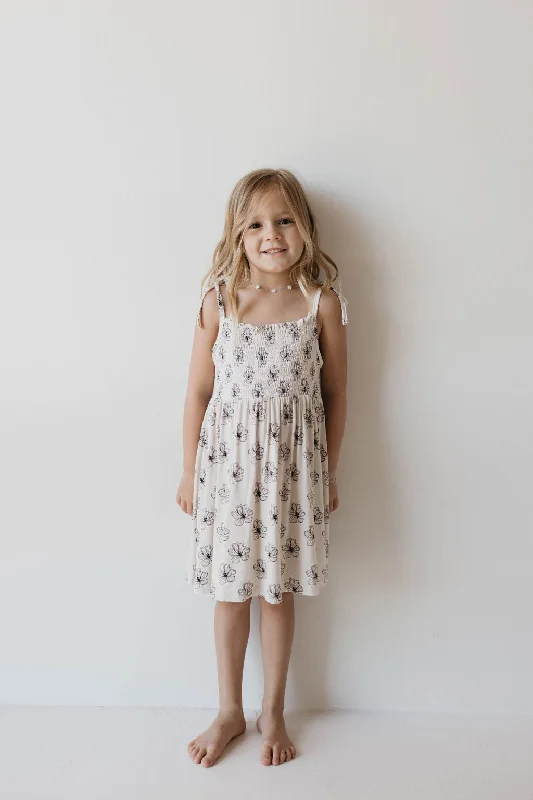 Bamboo Tie Top Dress | Desert Bloom