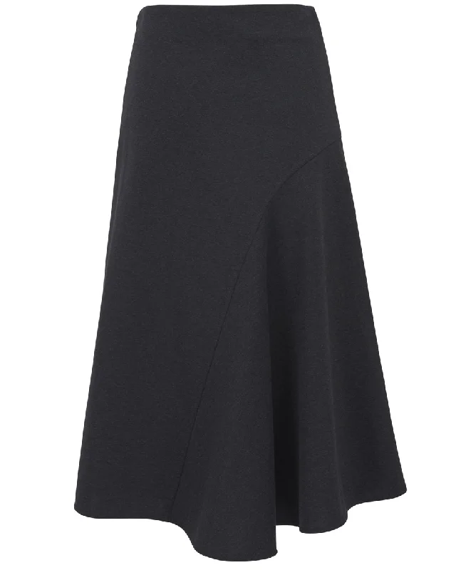 Anthracite Aline Midi Skirt