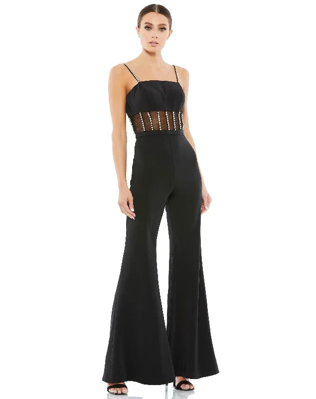 Mac Duggal 26601 Formal Spaghetti Strap Jumpsuit