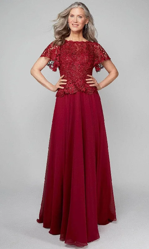 Alyce Paris 27469 - Embroidered Laced Top Formal Dress