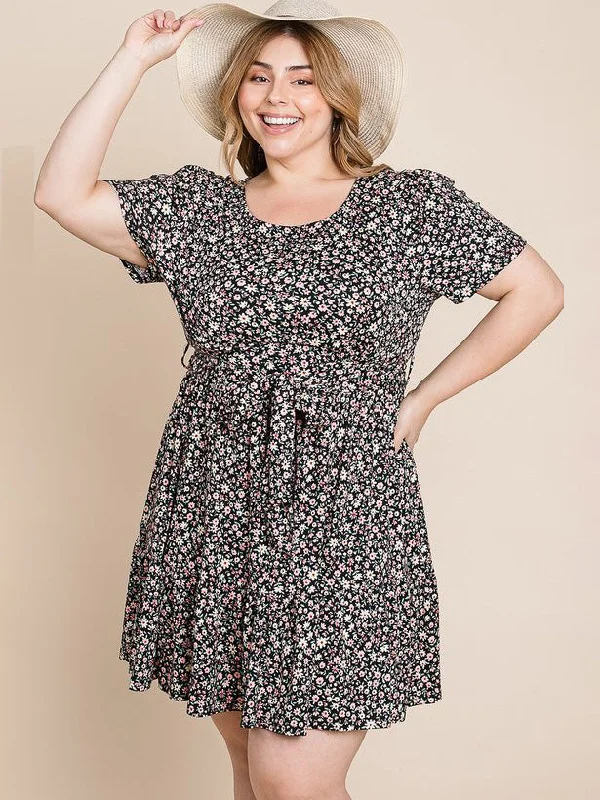 Brooklyn Plus Size Ditsy Print