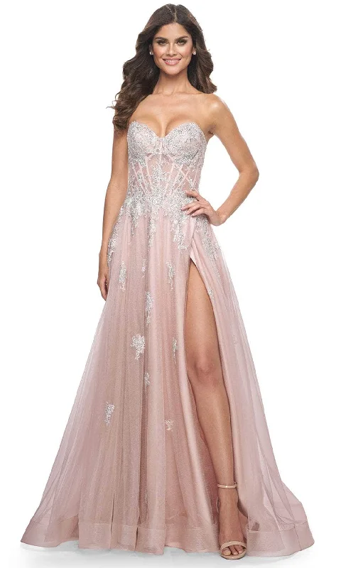 La Femme 32111 - Tulle A-Line Prom Dress